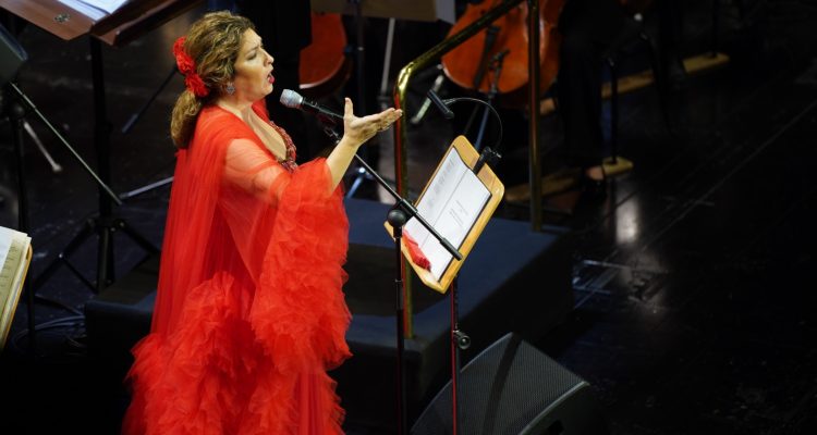 Estrella Morente en el Concierto de Reyes en el Teatro Real