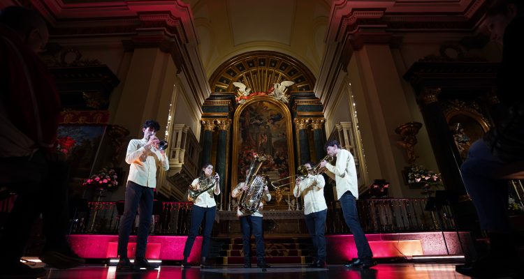 KamBrass Quintet en la Real Iglesia Parroquial de San Ginés