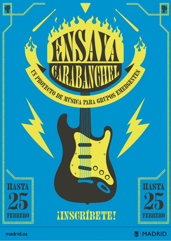 Cartel de Ensaya Carabanchel