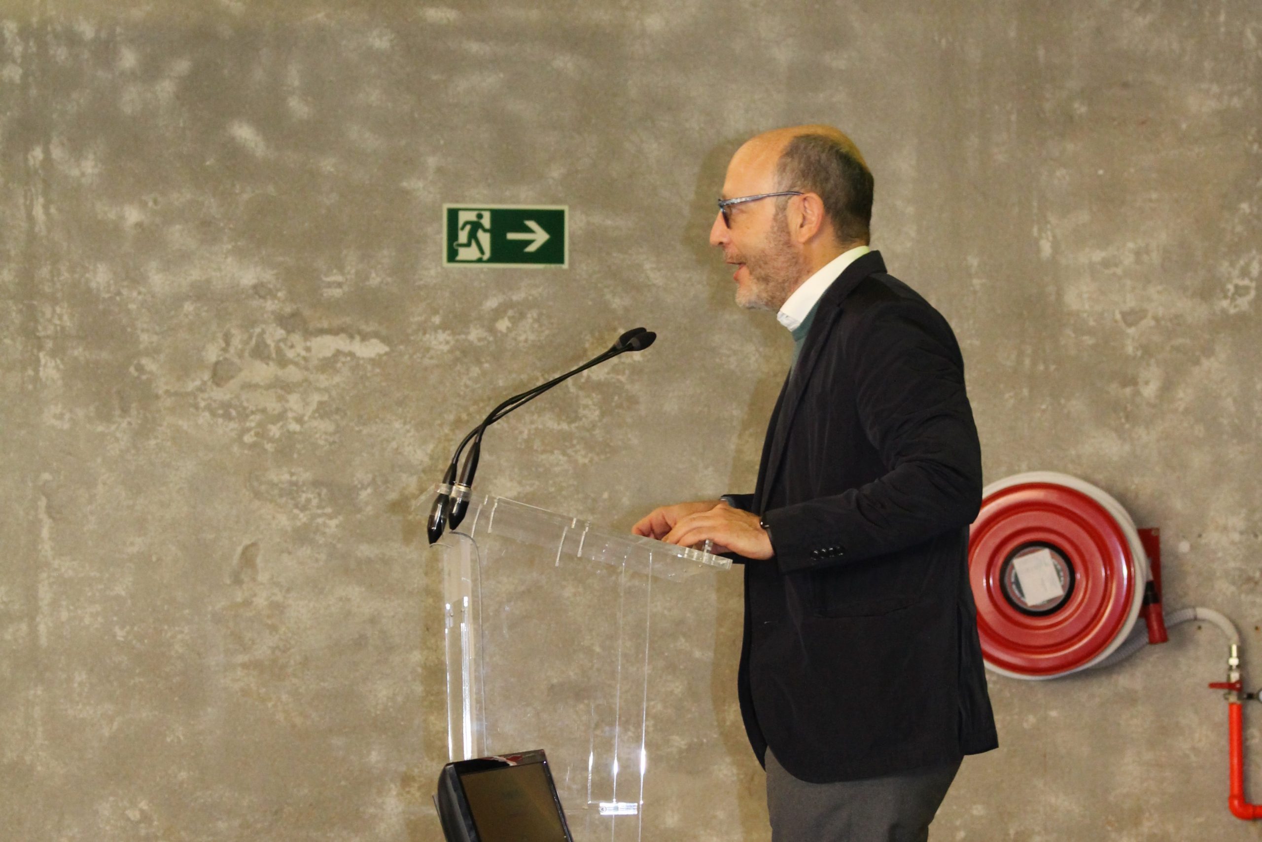 José Fernández, durante la inauguración de la sesión plenaria 2024 del Foro Madrid Solidaria