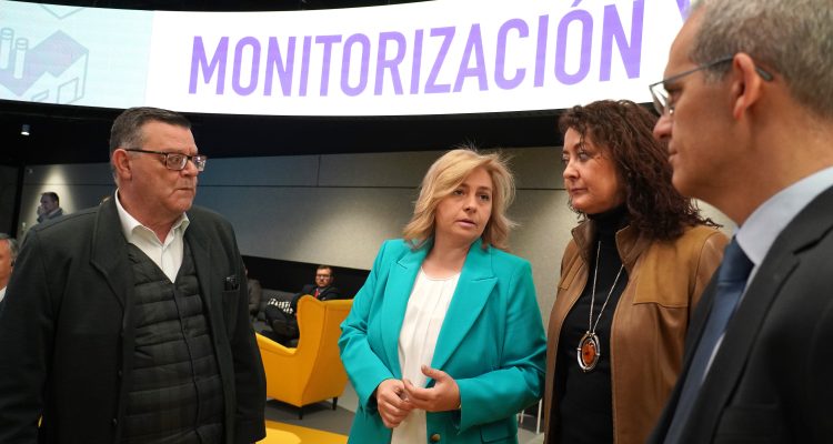 La vicealcaldesa y portavoz municipal, Inma Sanz, durante la jornada ‘AccesibleEU-España: Monitorización y buenas prácticas en materia de accesibilidad en municipios’