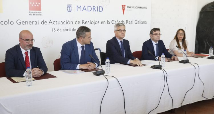 Firma protocolo Plan de Realojos de Cañada Real