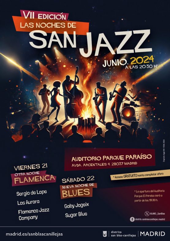 Cartel Las noches de San Jazz 2024