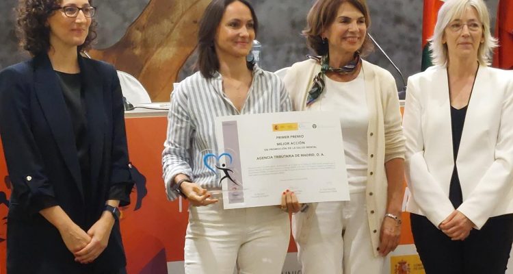 La Agencia Tributaria Madrid es premiada por su programa de promoción de la salud mental