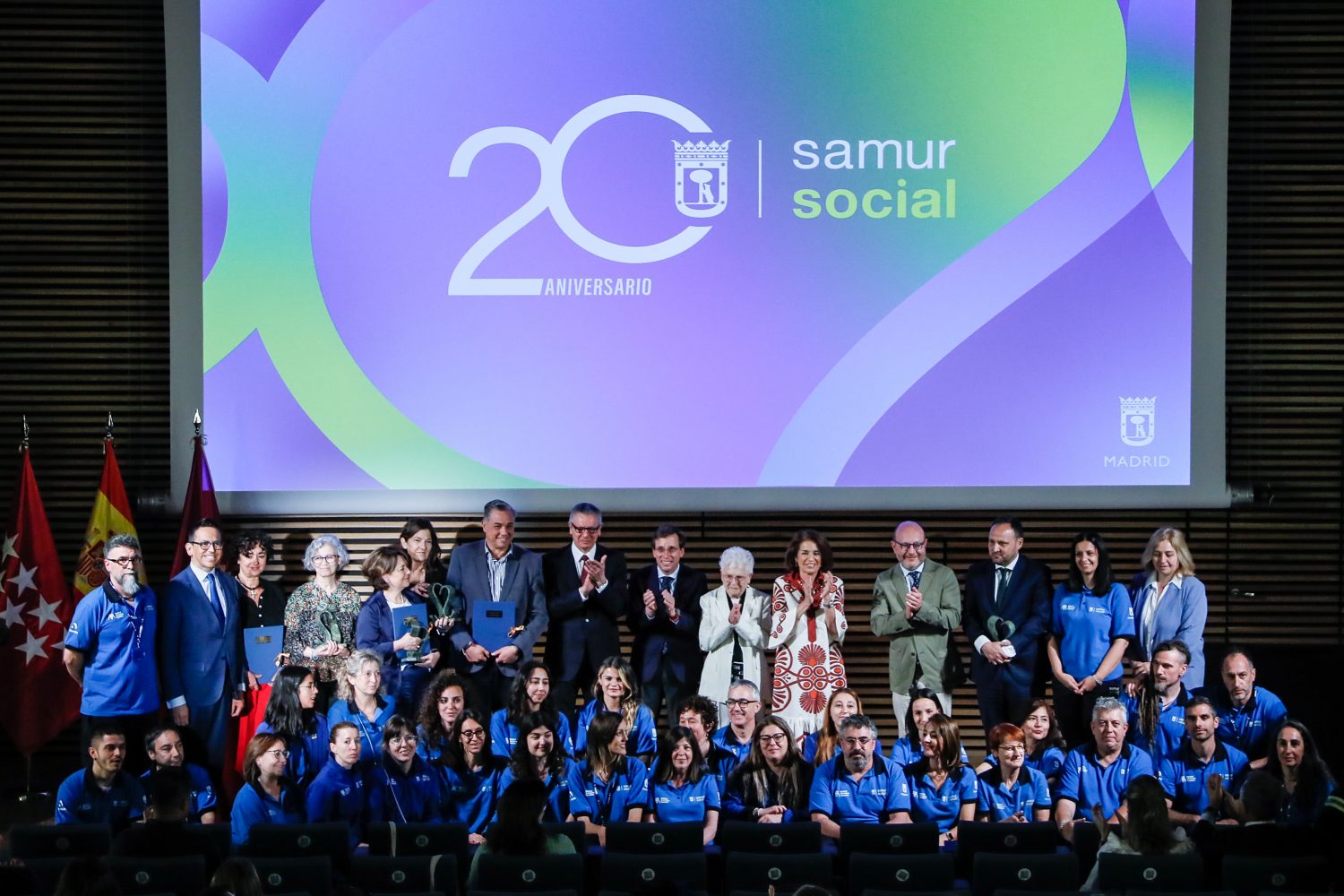 Almeida Celebra Los 20 A os De SAMUR Social Que Aporta esperanza Y 