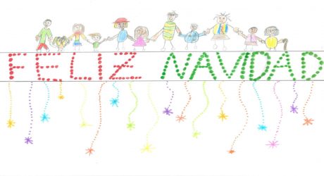 Concurso Infantil Luces Navidad. Dibujo de Lidia Arenas