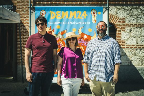 La delegada de Cultura, Turismo y Deporte, Marta Rivera de la Cruz, en el evento esta mañana celebrado en Matadero por el Día Europeo de la Música