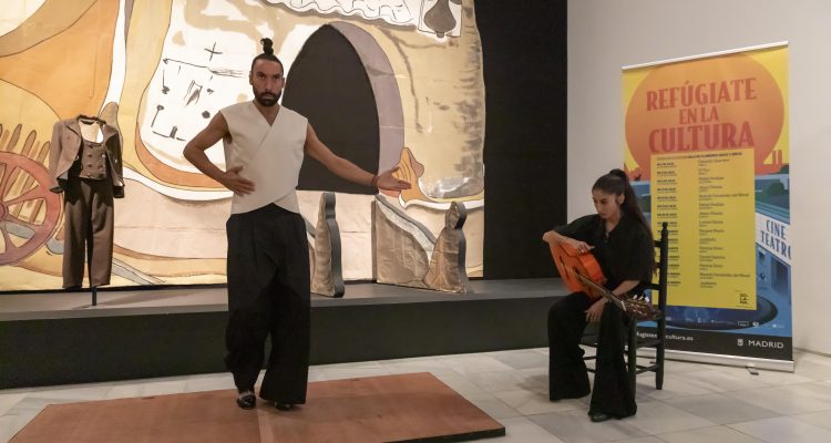 El bailaor Eduardo Guerrero participa en 'Refúgiate en la Cultura'