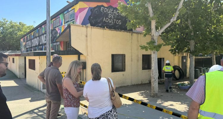 Álvarez ve las tareas de embellecimiento del exterior