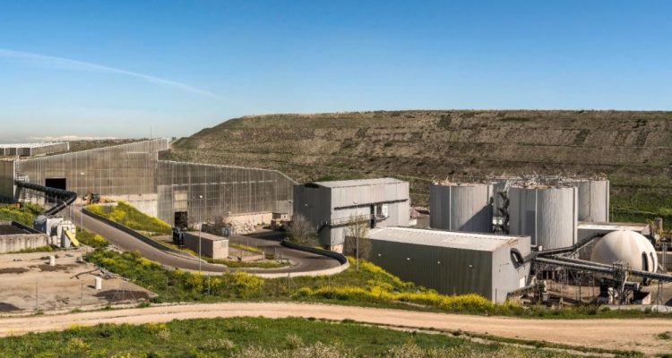 Vista exterior de la planta La Paloma, perteneciente al Parque Tecnológico de Valdemingómez