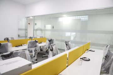 Salas del nuevo Centro de acogida temporal para personas sin hogar Pedro Meca en el distrito Moncloa-Aravaca de Madrid