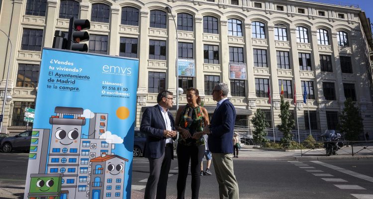 Presentación de la campaña ‘¿Vendes tu vivienda? El Ayuntamiento de Madrid te la compra’