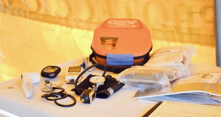 Equipo de una unidad LINCE de SAMUR-PC