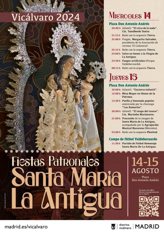 Cartel Fiestas Santa María La Antigua