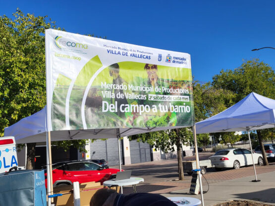 Foto del mercato dei produttori di Villa de Vallecas