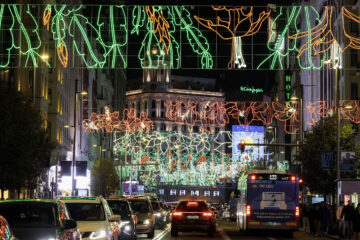 Luces de Navidad en Madrid