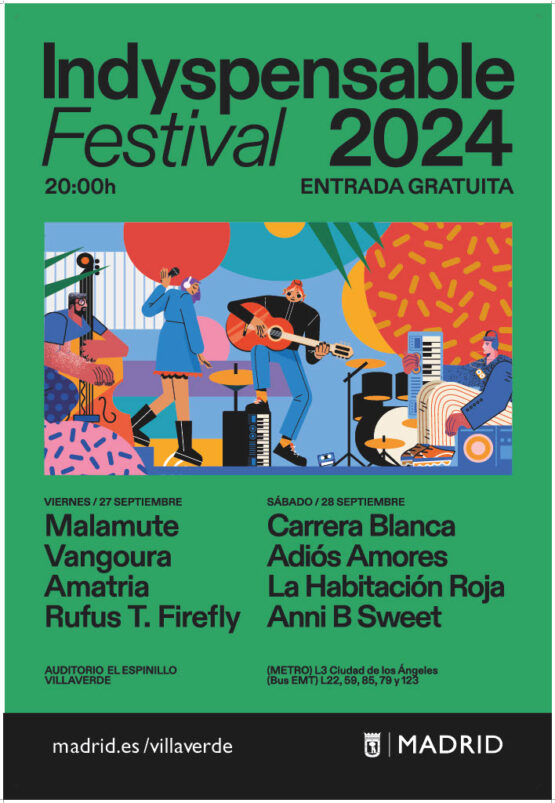 Cartel de Indyspensable 2024