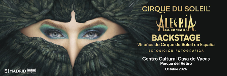 Cartel exposición Backstage Alegría