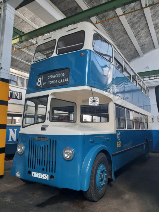 El Leyland de dos pisos de 1957, una de las joyas históricas de EMT Madrid