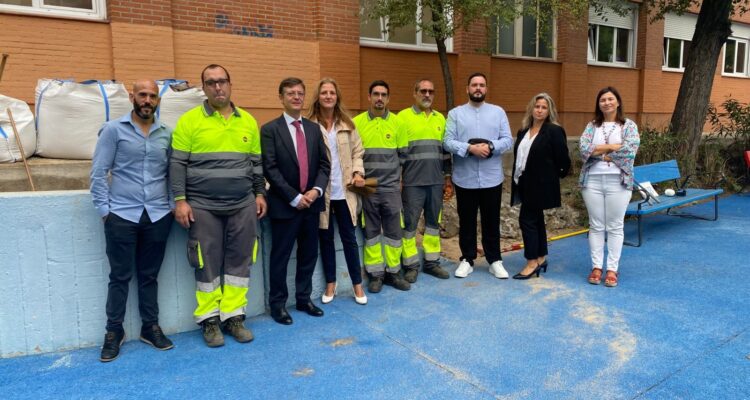 Martínez Páramo, con trabajadores de centro especial de empleo