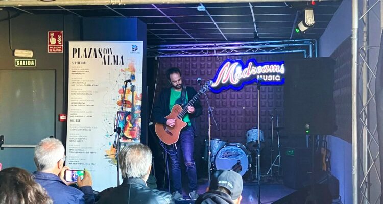 Acto de presentación de la programación de conciertos de música emergente del programa ‘Plazas con Alma’
