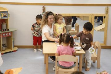 Fernández y Chacón visitan la Escuela Infantil Municipal Parque de Ingenieros