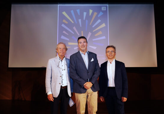 Presentación de la temporada de otoño 2024 de la banda municipal de madrid, en la que han participado u director, Jan Cober, y Rafael Cabrera, Director General de Porgramas y actividades Culturales el Ayuntamiento de Madrid