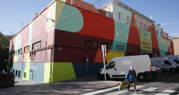 Carabante, Páramo y Chacón en su visita al mural