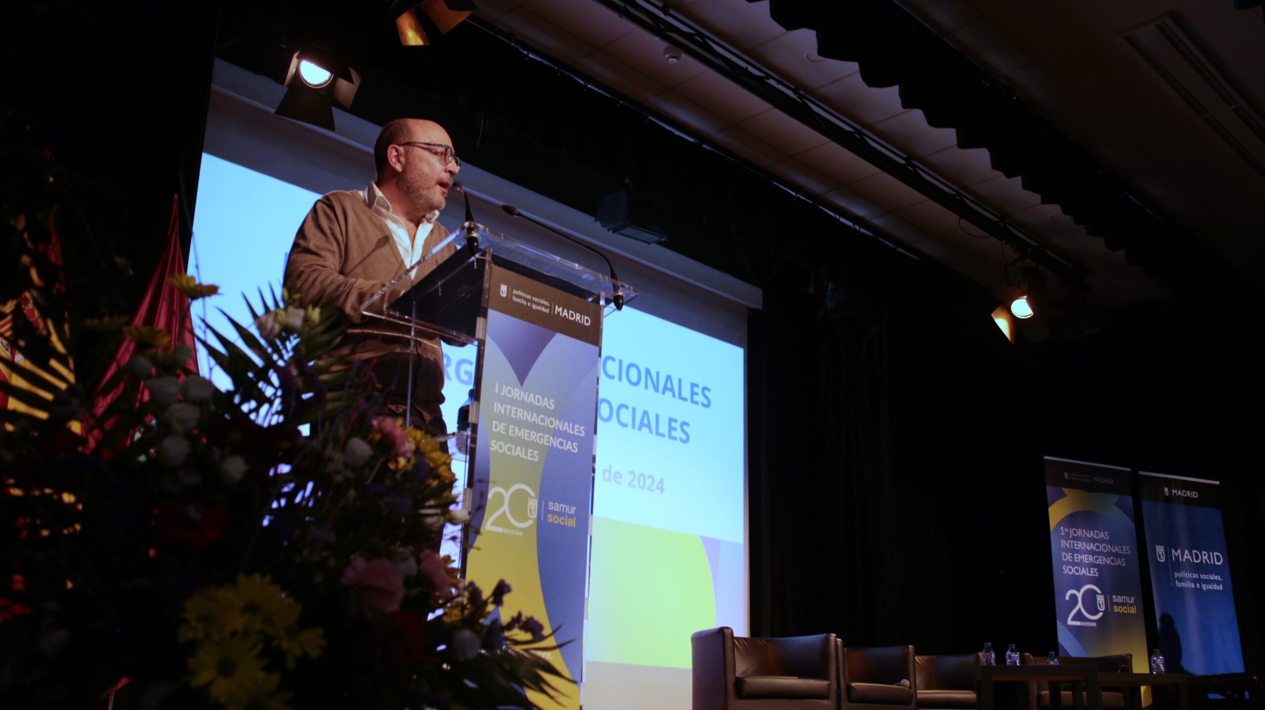 Fernández en las I Jornadas Internacionales de Emergencias Sociales del Ayuntamiento de Madrid