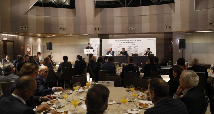 Carabante en el desayuno informativo de Executive Forum España