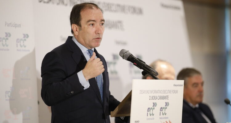 Carabante en el desayuno informativo de Executive Forum España