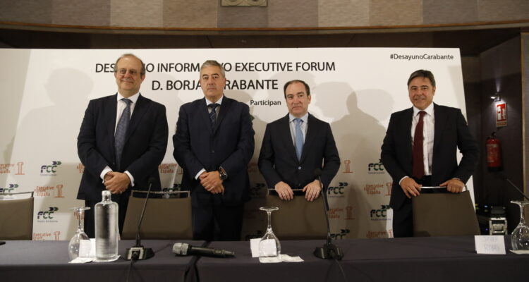 Carabante en el desayuno informativo de Executive Forum España
