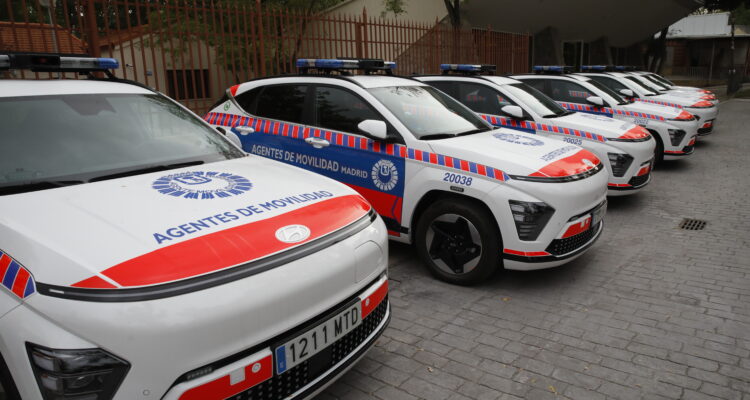 Carabante en la sede de la Unidad Centro de Agentes de Movilidad