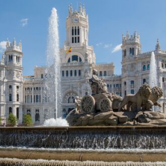 Fachada del Palacio de Cibeles