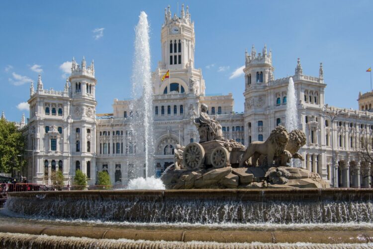 Fachada del Palacio de Cibeles