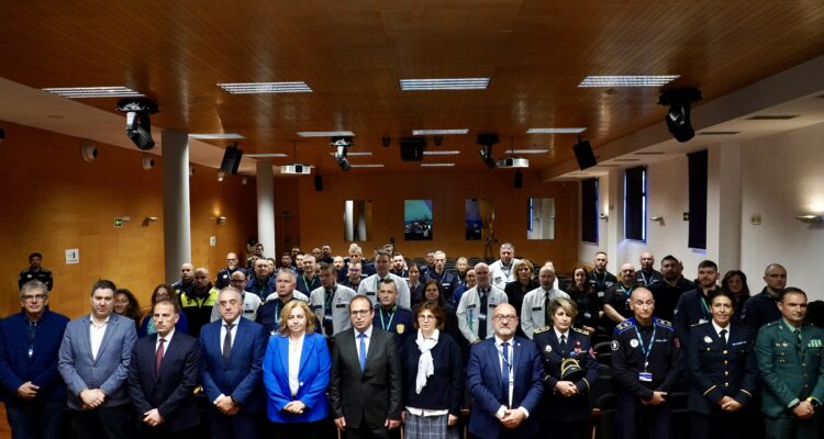 Sanz en las jornadas de Policía Municipal en el marco del proyecto europeo PACTESUR 2