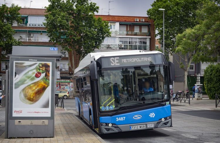 Un autobús del Servicio Especial