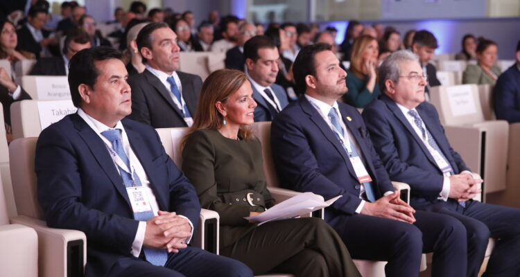 Almudena Maíllo en la inauguración del III Congreso Mundial de Turismo Deportivo