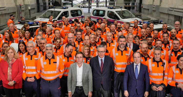 Acto institucional con motivo del 20º aniversario del Cuerpo de Agentes de Movilidad