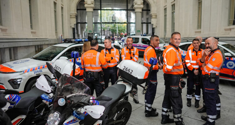 Acto institucional con motivo del 20º aniversario del Cuerpo de Agentes de Movilidad