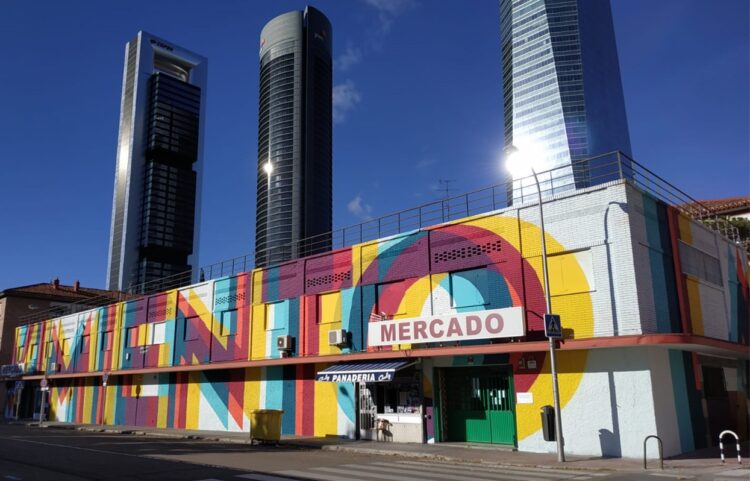 Fachada de Mercado Escuela