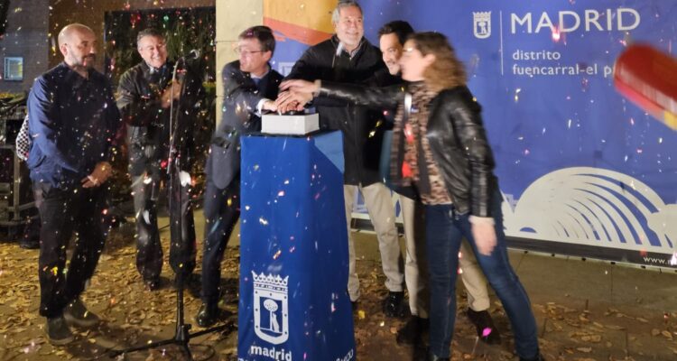 Encendido navideño en Fuencarral-El Pardo 2024