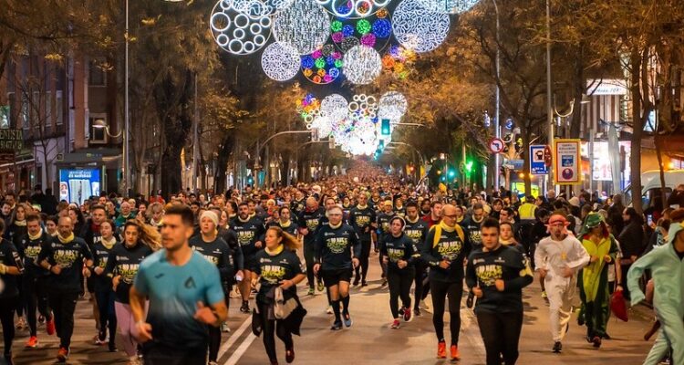 La San Silvestre recorre las calles del centro de Madrid