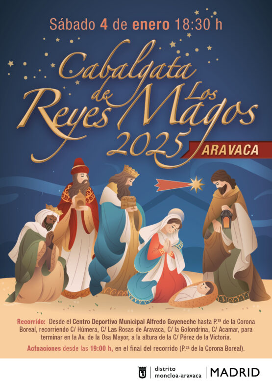 Cartel de la cabalgata de Aravaca