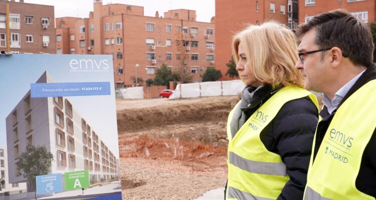 Construcción de 87 viviendas de alquiler asequible en Villaverde