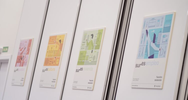 Gráficos de los distintos proyectos del Plan SURES