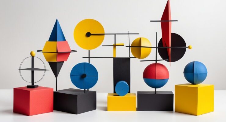 Esculturas en Navidad Bauhaus