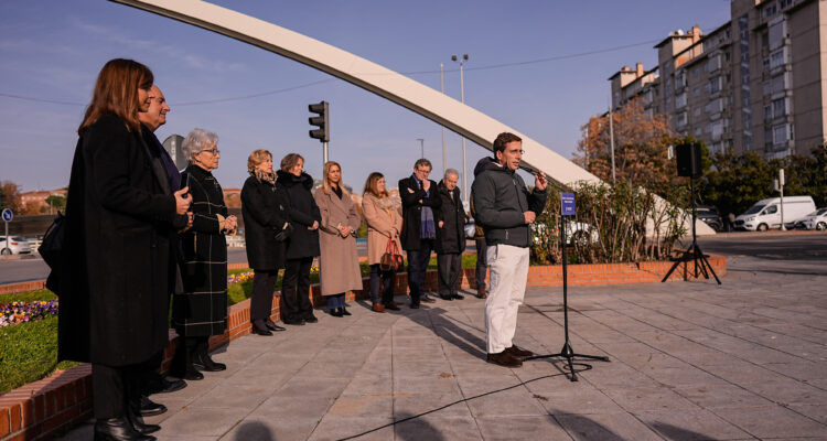 Visita de hoy al recién rehabilitado Puente de Ventas