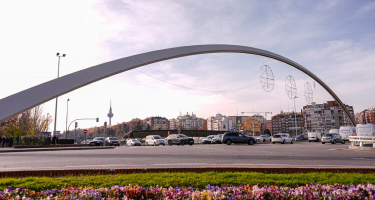 Visita de hoy al recién rehabilitado Puente de Ventas