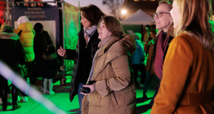 La delegada de Cultura, Turismo y Deporte, Marta Rivera de la Cruz, durante la inauguración